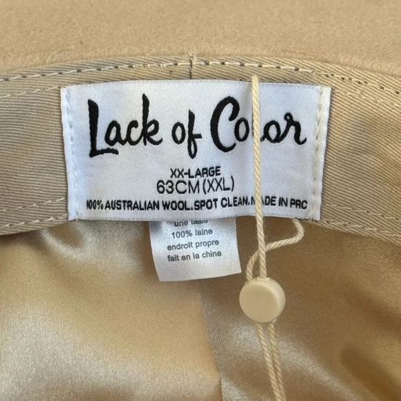 Lack Of Color Cream Wide-Brim Hat - Picture 10 of 12